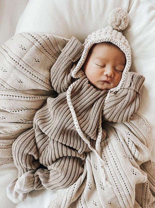 chunky-rib-pullover-acorn Luna and Luca Newborn Baby Clothes